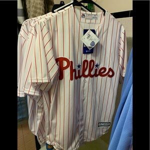 Majestic Bryce Harper #3 coolbase. Phillies NWT